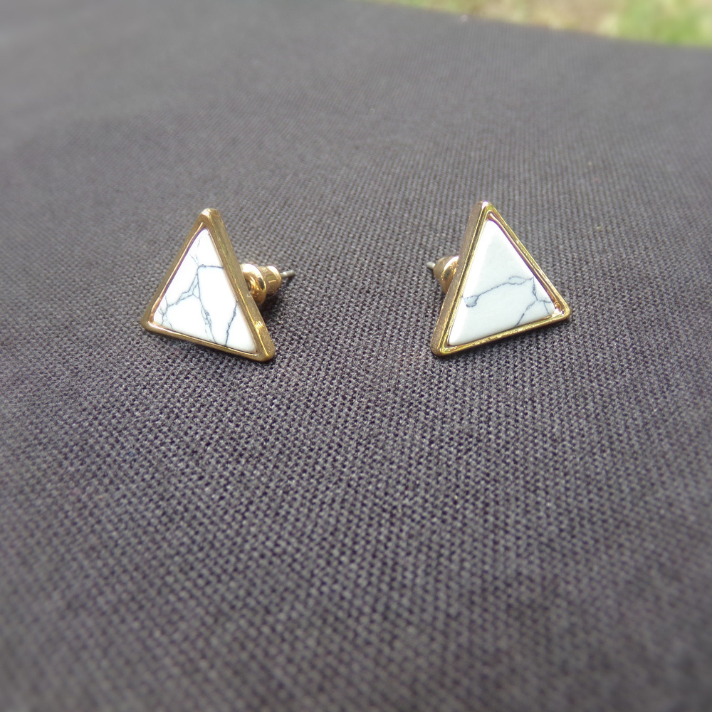 Marbled Earrings